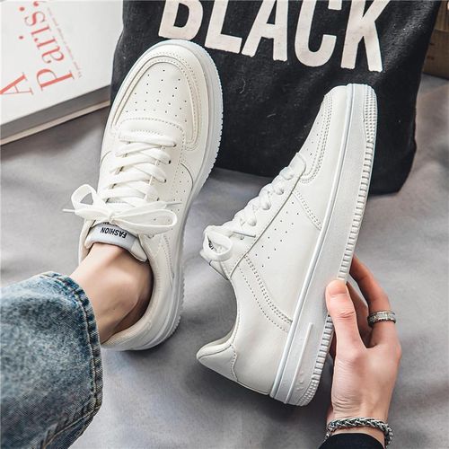 Men's Classic Casual Board Shoes White