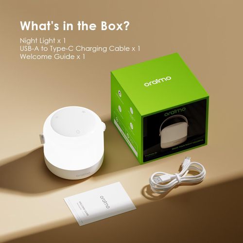 Oraimo Smart-Lamp Go 4.5W Rechargeable Flashlight & Rgb Night-Light (Onl-501A) thumbnail 3