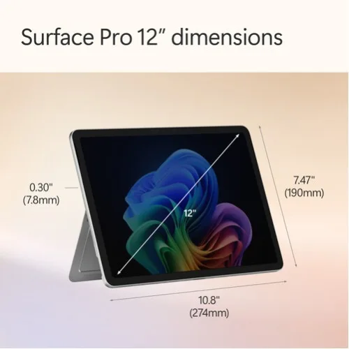 Surface Pro 12 Snapdragon X Plus - 512Gb - 16Gb - Windows 11 Home - Platinum thumbnail 5