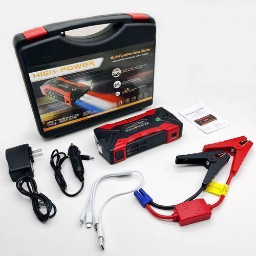 High-Power 50,800Mah 12V Ultrasonic Lithium Car Jump Starter Kit & Power Bank
