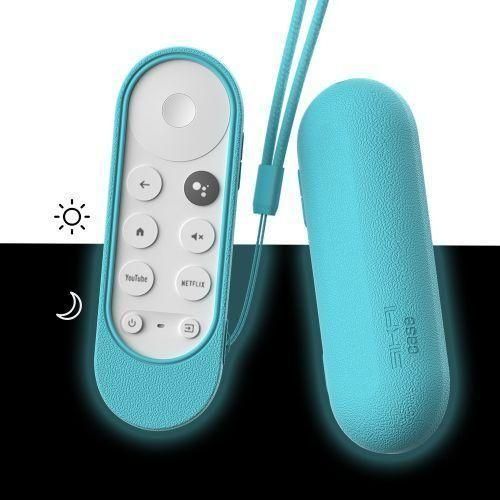 Hromecast With Google Tv Remote Case Shockproof Protective Cover