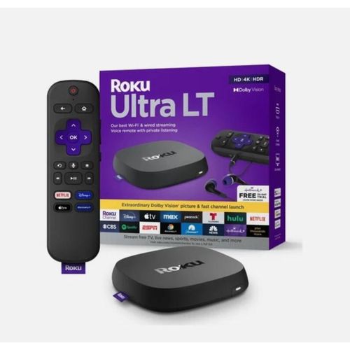 Roku Ultra Lt Streaming Device (4K / Hdr / Dolby Vision)