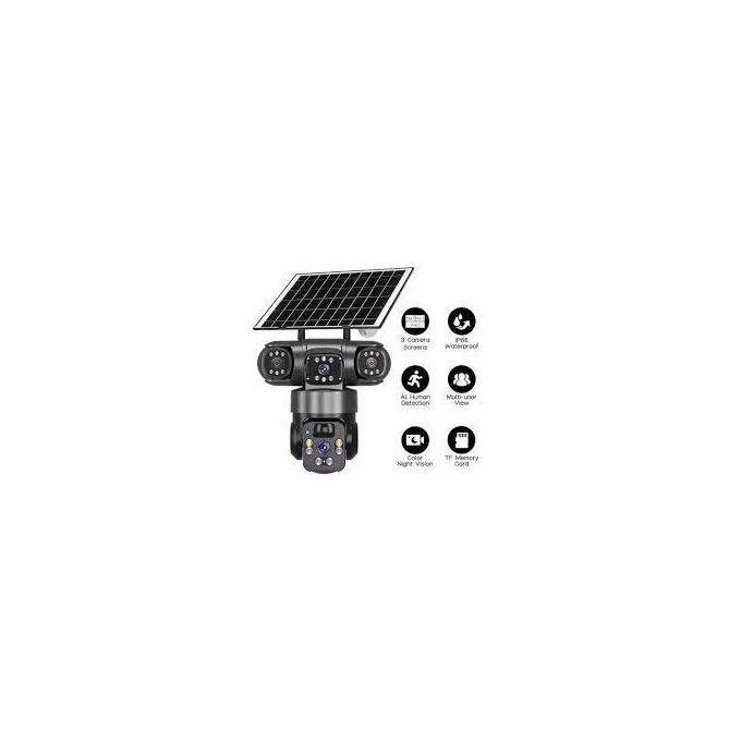 Viewconnect T30 12Mp 4G Lte Intelligent Solar Ptz Security Camera