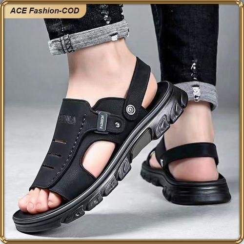 Ashion Men's Open-Toe Summer Sandals & Slippers