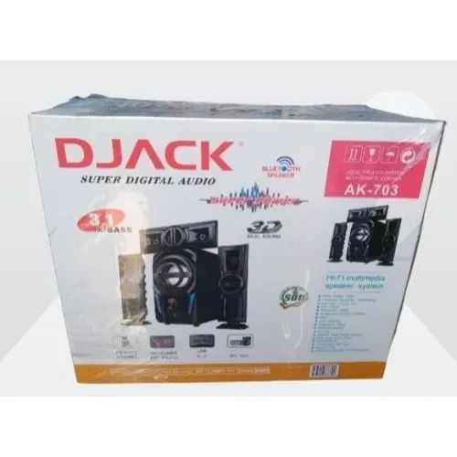 Djack 3.1 Ak-703 Bluetooth Home Theater System With Remote Control thumbnail 2