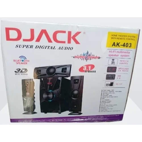 Djack Dj-403 Powerful Bluetooth Home Theatre System thumbnail 2
