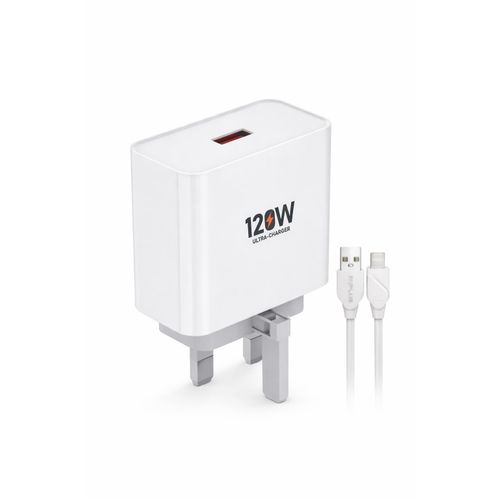 Shplus 120W Hyper Double Fast Charger (Variant: White/Black)