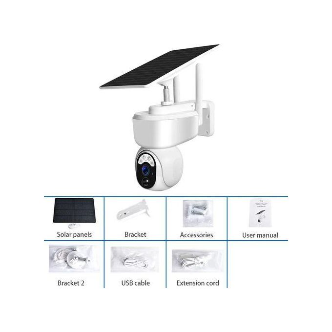 4G Sim Wireless Solar-Powered Ptz Outdoor Security Camera thumbnail 2