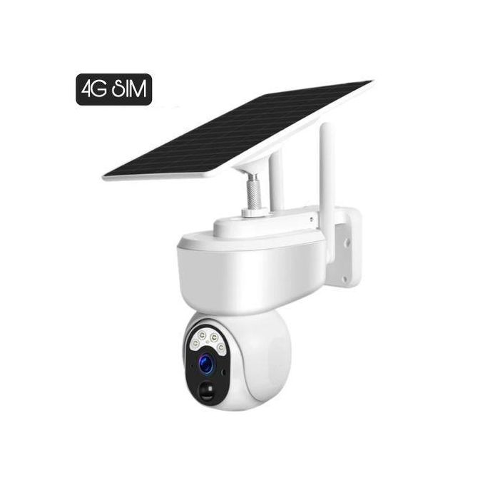 4G Sim Wireless Solar-Powered Ptz Outdoor Security Camera