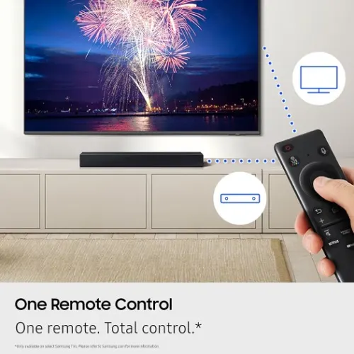 Samsung Hw-B400F 2.0-Channel Wireless Soundbar With Built-In Subwoofer thumbnail 2