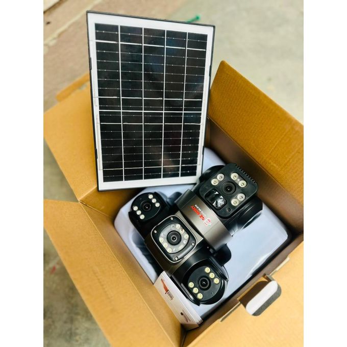 Gz Sony T30 Solar 4G Lte Ptz Camera (9Mp Triple Lens)