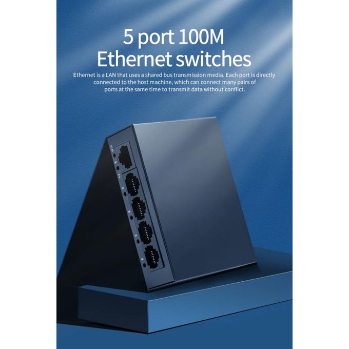 5-Port Gigabit Ethernet Network Switch thumbnail 2