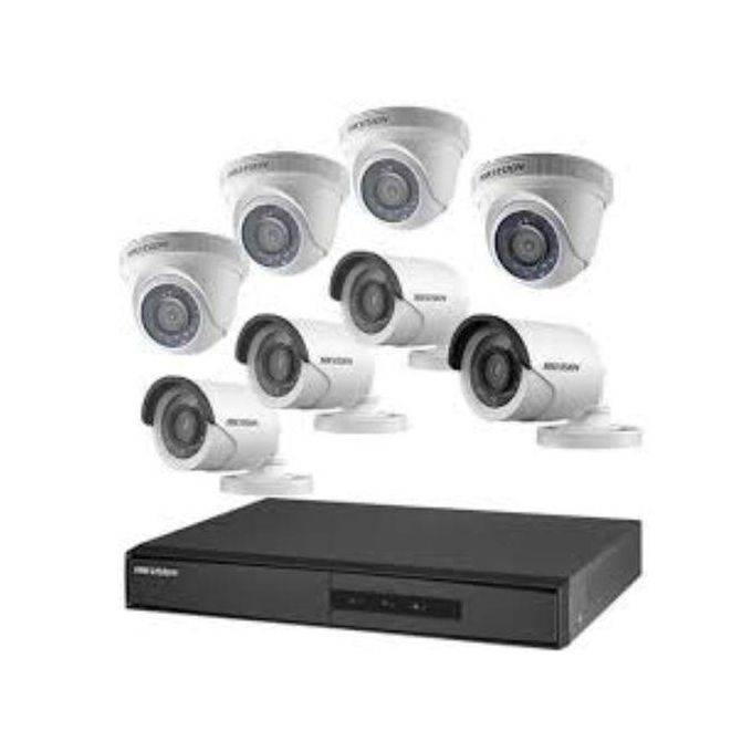 Dahua 1080P Cctv Security Kit (4 Indoor + 4 Outdoor + 8-Channel Dvr)