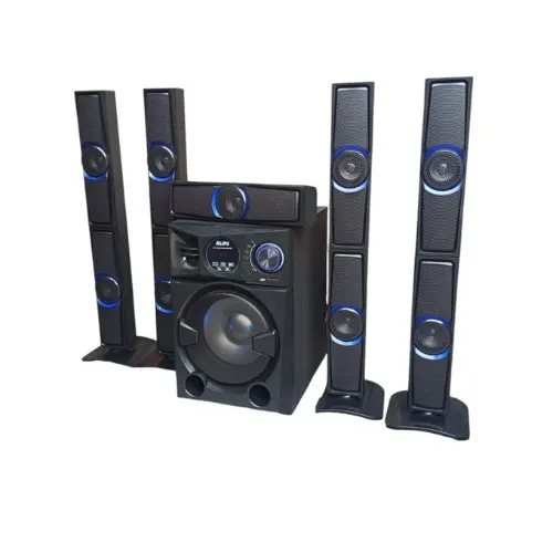 Ailipu 5.1 Heavy Bass Multimedia Home Theater With 5 Active Tower Speakers