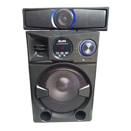 Ailipu 5.1 Heavy Bass Multimedia Home Theater With 5 Active Tower Speakers thumbnail 2