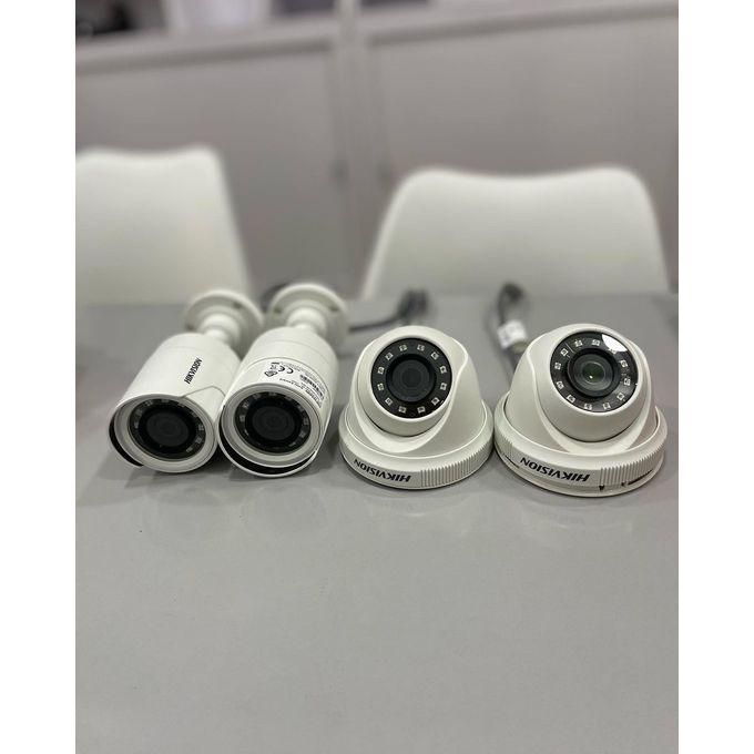 Hikvision 4-Channel 1080P Cctv Kit (2 Indoor & 2 Outdoor Cameras)