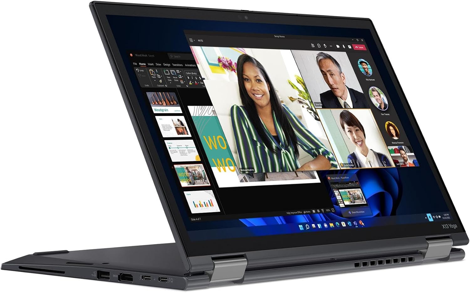 Lenovo Thinkpad X13 Yoga Touch I7 12Th Gen 32/512 Uk Used thumbnail 3
