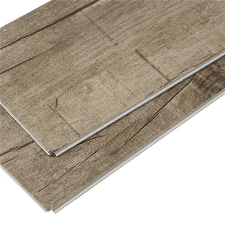 Waterproof Spc Click Vinyl Wood Planks Rustic Oak thumbnail 4