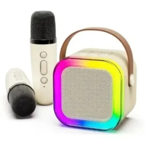 Karaoke Wireless Sound System With Speaker & 2 Microphones (3-In-1) thumbnail 2