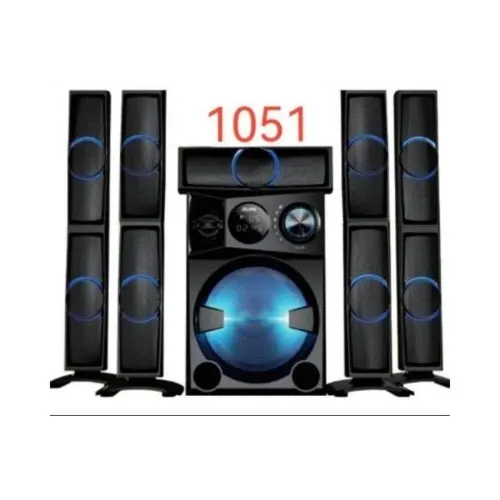 Deep Sound Home Theatre / Speaker System – Bluetooth / Fm / Remote / Subwoofer (Model Sp-1051)