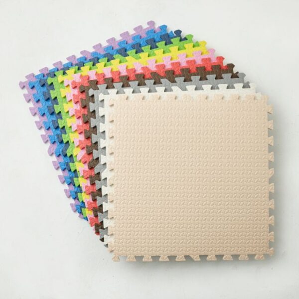 Square Rubber Eva Foam Kids Play Mats Children Floor Tiles