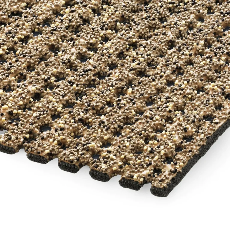 Granulate Coated Anti-Slip Textured Rubber Safety Matting