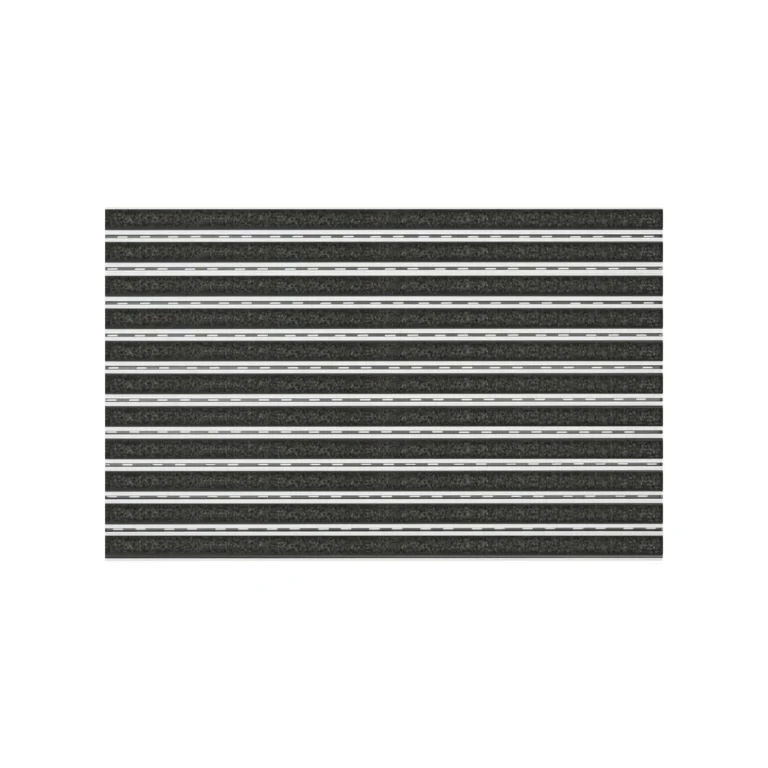 Aluflex Jr Aluminum Entrance Mat 10Mm Textile-Ribbed Uv-Resistant