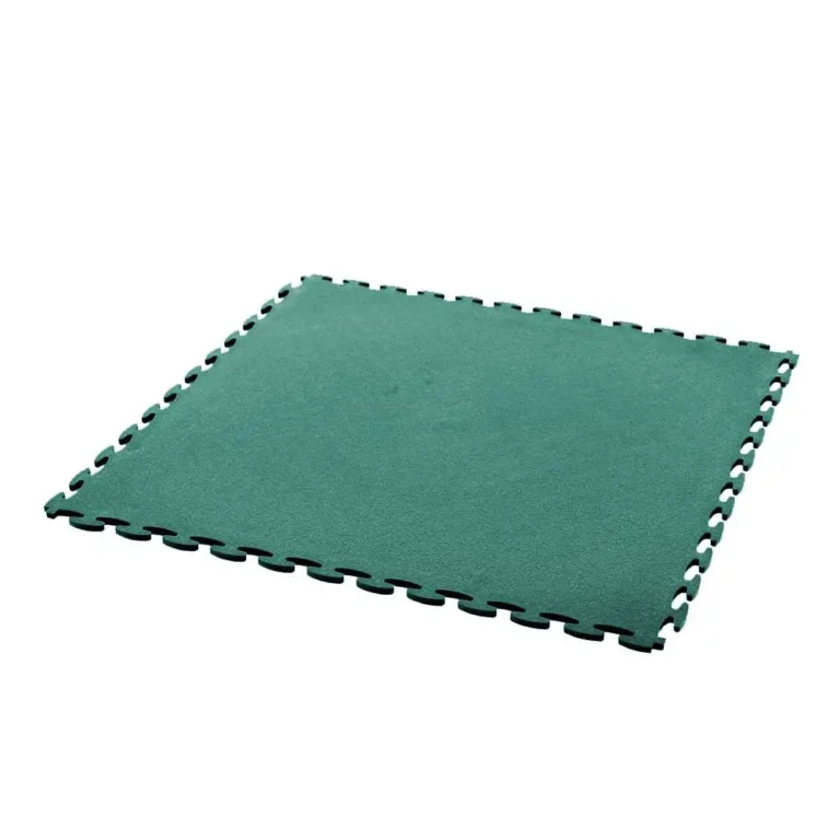 Duraflex 50Cm Green Interlocking Heavy-Duty Garage Floor Tile