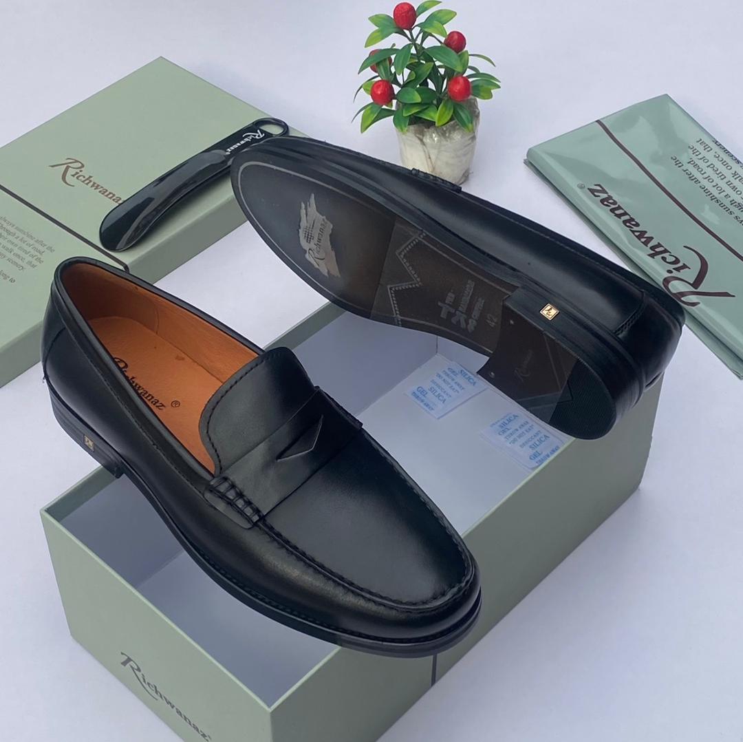 Richwanaz Genuine Leather Penny Loafers thumbnail 2
