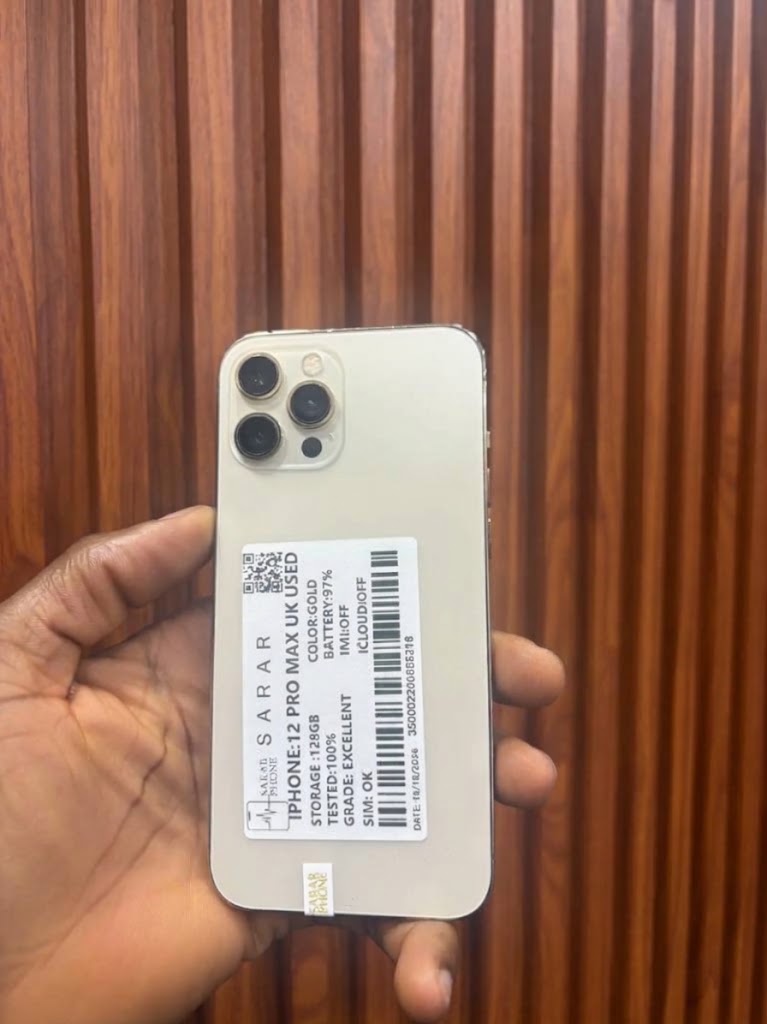 Direct Uk Used Apple Iphone 12 Pro Max Sim Locked & Wi-Fi Only (128Gb / 256Gb / 512Gb) — Grade B thumbnail 2