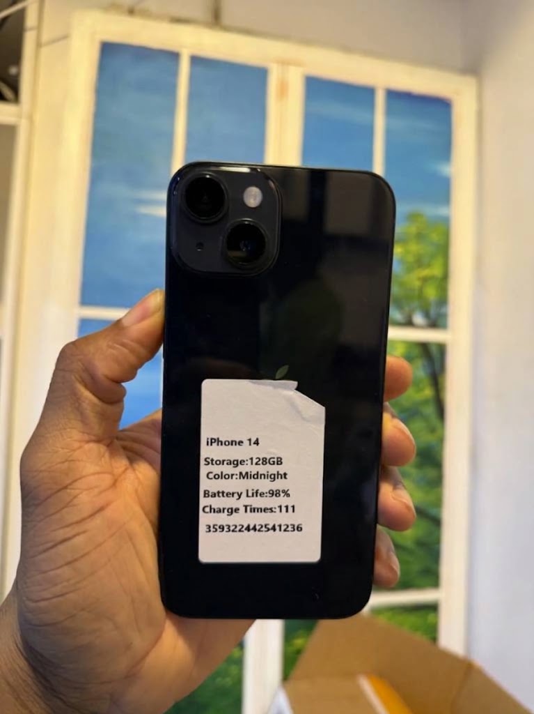 Direct Uk Used Apple Iphone 14 Physical Sim Factory Unlocked (128Gb / 256Gb / 512Gb) — Grade B